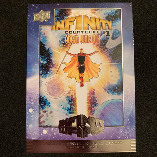 Marvel Annual 2018-19 - CC21 - Infinity Countdown Warlock Vintage Trading Card Singles Upper Deck   