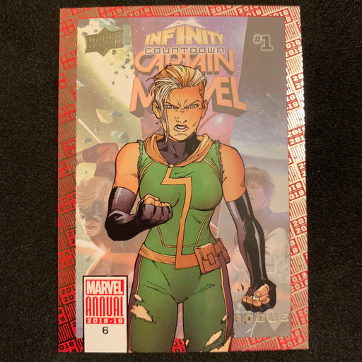 Marvel Annual 2018-19 - 006 - Rogue Vintage Trading Card Singles Upper Deck   