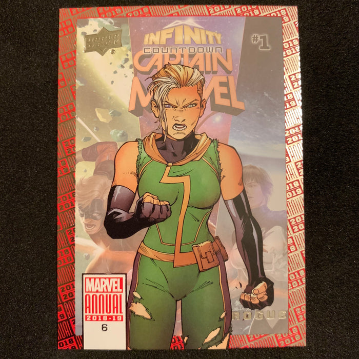 Marvel Annual 2018-19 - 006 - Rogue Vintage Trading Card Singles Upper Deck