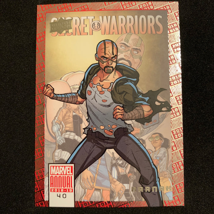 Marvel Annual 2018-19 - 040 - Karnak Vintage Trading Card Singles Upper Deck