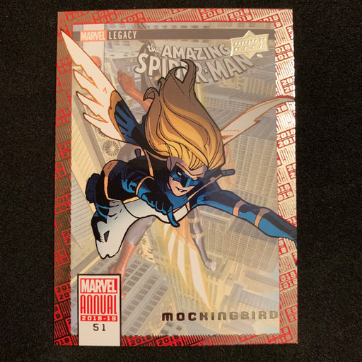 Marvel Annual 2018-19 - 051 - Mockingbird Vintage Trading Card Singles Upper Deck   