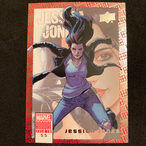 Marvel Annual 2018-19 - 055 - Jessica Jones Vintage Trading Card Singles Upper Deck   