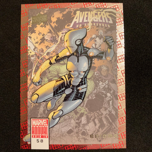 Marvel Annual 2018-19 - 058 - Enigma Vintage Trading Card Singles Upper Deck