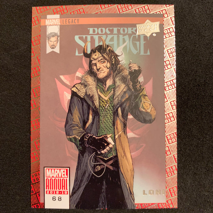 Marvel Annual 2018-19 - 068 - Loki Vintage Trading Card Singles Upper Deck   