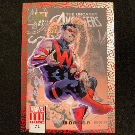 Marvel Annual 2018-19 - 071 - Wonder Man Vintage Trading Card Singles Upper Deck
