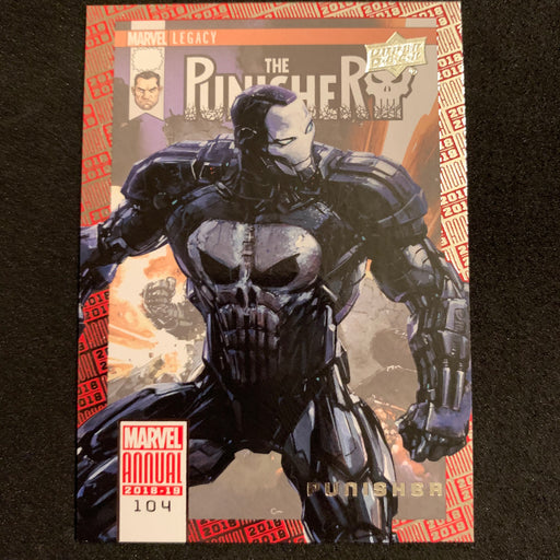 Marvel Annual 2018-19 - 104 - Punisher Vintage Trading Card Singles Upper Deck