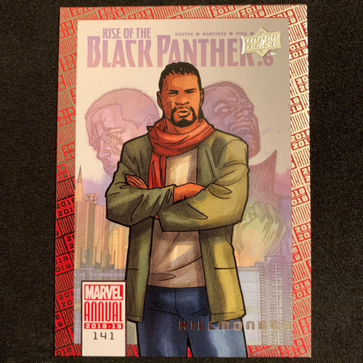 Marvel Annual 2018-19 - 141 - Killmonger Vintage Trading Card Singles Upper Deck