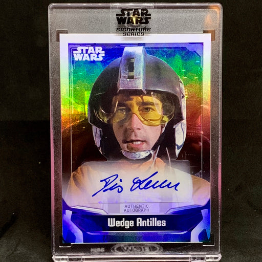 Star Wars Signature Series 2021 - A-WA Autograph - Denis Lawson as Wedge Antilles Vintage Trading Card Singles Topps   