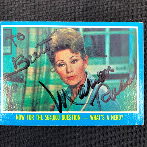 Happy Days - 1976 - 23 - Marion Ross Autograph Vintage Trading Card Singles Topps   