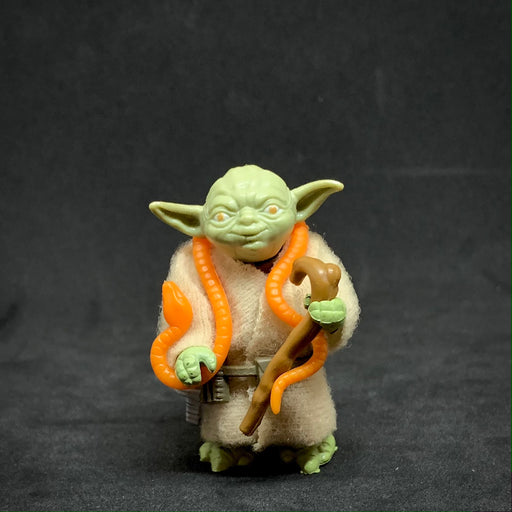 Star Wars - Empire Strikes Back - Yoda -  Orange Snake - Complete Vintage Toy Heroic Goods and Games   