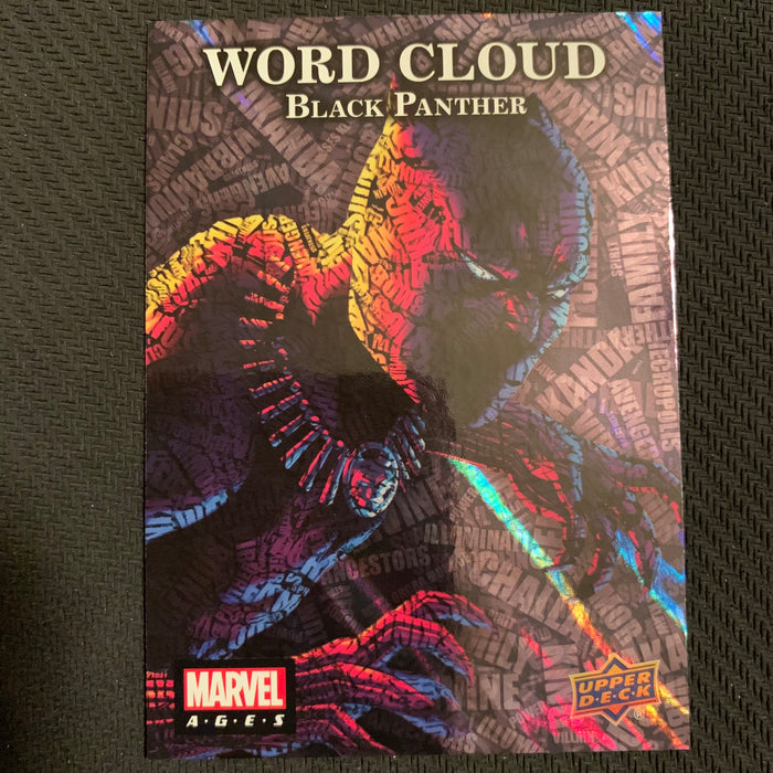 Marvel Ages 2021 - WC-12 - Black Panther SSP Vintage Trading Card Singles Upper Deck