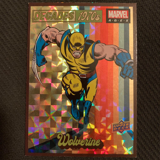 Marvel Ages 2021 - D07-05 - Wolverine Vintage Trading Card Singles Upper Deck