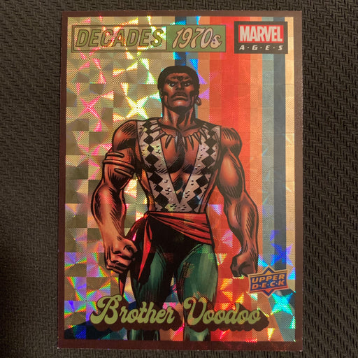 Marvel Ages 2021 - D07-10 - Brother Voodoo Vintage Trading Card Singles Upper Deck   