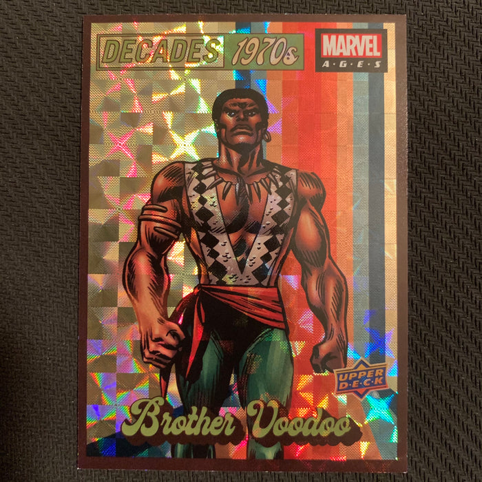 Marvel Ages 2021 - D07-10 - Brother Voodoo Vintage Trading Card Singles Upper Deck