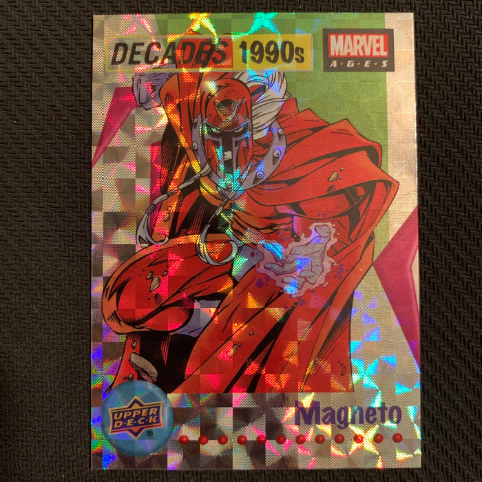 Marvel Ages 2021 - D09-08 - Magneto Vintage Trading Card Singles Upper Deck