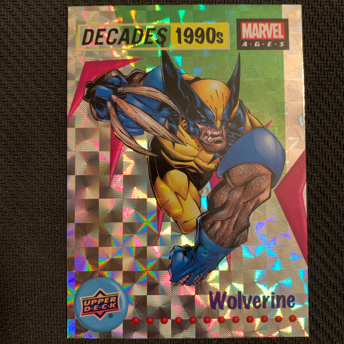 Marvel Ages 2021 - D09-01 - Wolverine Vintage Trading Card Singles Upper Deck