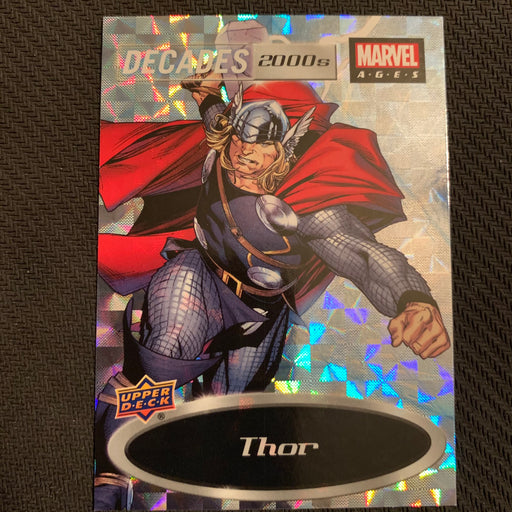 Marvel Ages 2021 - D10-09 - Thor Vintage Trading Card Singles Upper Deck   