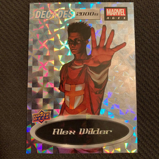 Marvel Ages 2021 - D10-02 - Alex Wilder Vintage Trading Card Singles Upper Deck