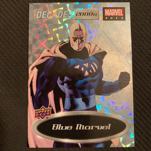 Marvel Ages 2021 - D10-05 - Blue Marvel Vintage Trading Card Singles Upper Deck