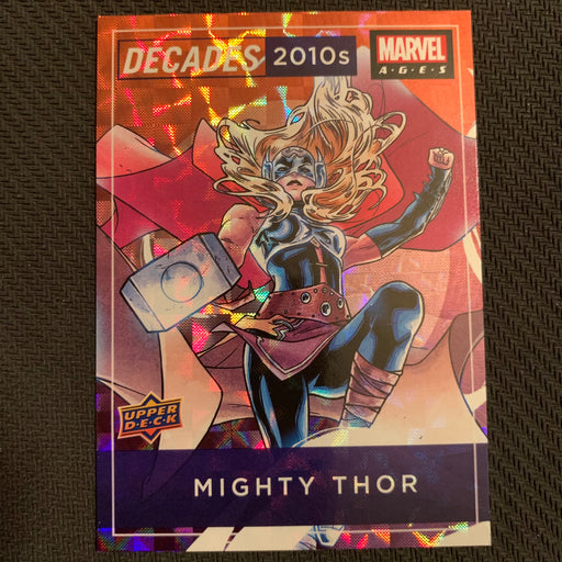 Marvel Ages 2021 - D11-10 - Mighty Thor Vintage Trading Card Singles Upper Deck   