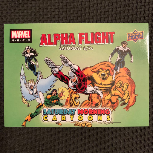 Marvel Ages 2021 - SMC-5  - Alpha Flight Vintage Trading Card Singles Upper Deck   