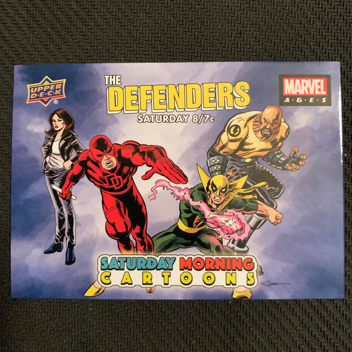 Marvel Ages 2021 - SMC-4  - Defenders Vintage Trading Card Singles Upper Deck