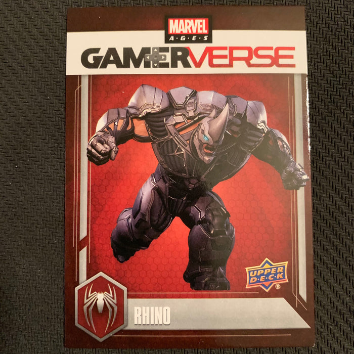 Marvel Ages 2021 - G-07  - Rhino Vintage Trading Card Singles Upper Deck