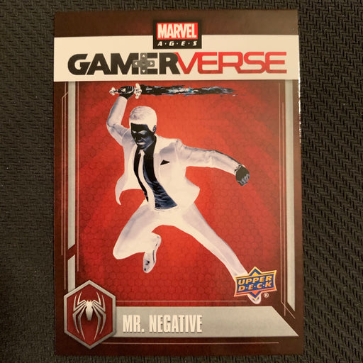 Marvel Ages 2021 - G-03  - Mr. Negative Vintage Trading Card Singles Upper Deck