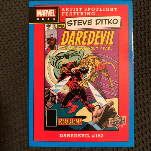 Marvel Ages 2021 - ASF-10 - Daredevil #162 Vintage Trading Card Singles Upper Deck   
