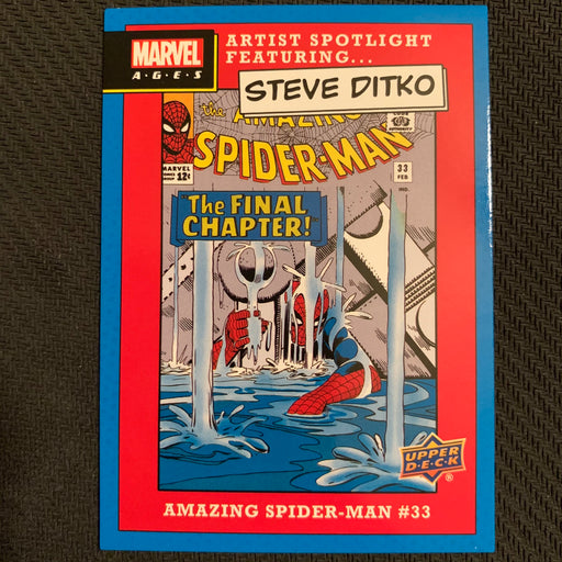 Marvel Ages 2021 - ASF-07  - Amazing Spider-Man  #33 Vintage Trading Card Singles Upper Deck