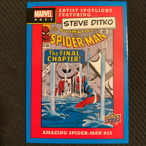 Marvel Ages 2021 - ASF-07  - Amazing Spider-Man  #33 Vintage Trading Card Singles Upper Deck   