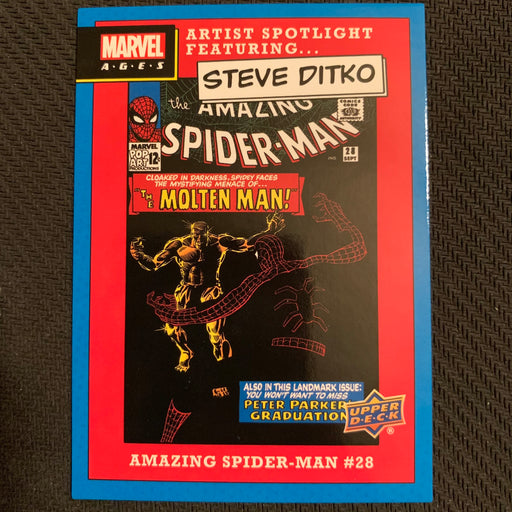 Marvel Ages 2021 - ASF-06  - Amazing Spider-Man #28 Vintage Trading Card Singles Upper Deck   