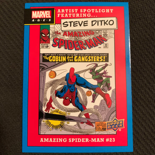 Marvel Ages 2021 - ASF-05  - Amazing Spider-Man #23 Vintage Trading Card Singles Upper Deck   