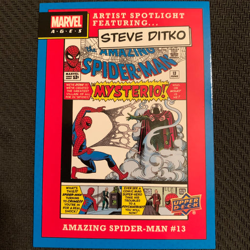 Marvel Ages 2021 - ASF-04  - Amazing Spider-Man #13 Vintage Trading Card Singles Upper Deck   
