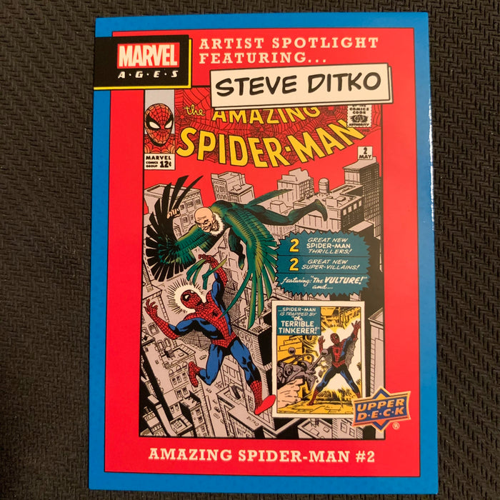 Marvel Ages 2021 - ASF-02  - Amazing Spider-Man #2 Vintage Trading Card Singles Upper Deck   
