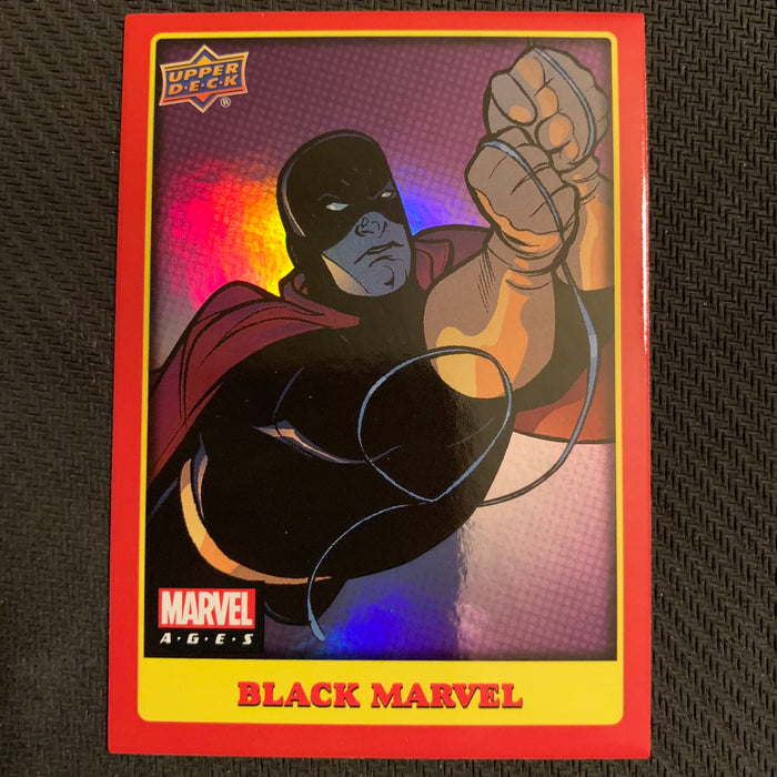 Marvel Ages 2021 - 295F - Black Marvel Vintage Trading Card Singles Upper Deck   