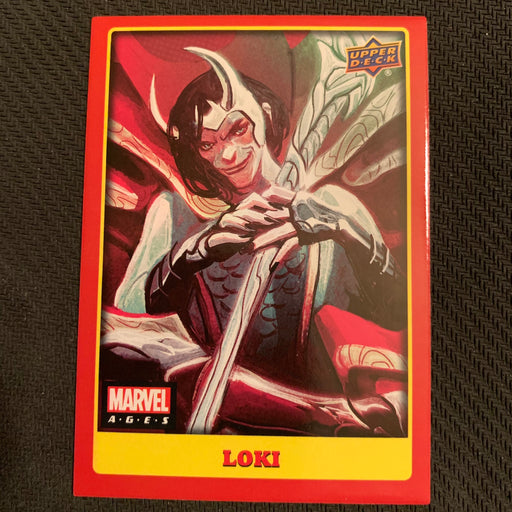Marvel Ages 2021 - 288F - Loki Vintage Trading Card Singles Upper Deck   