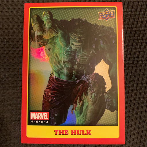 Marvel Ages 2021 - 284F - The Hulk Vintage Trading Card Singles Upper Deck   