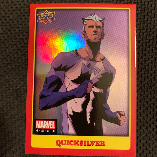 Marvel Ages 2021 - 264F - Quicksilver Vintage Trading Card Singles Upper Deck