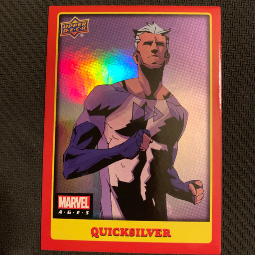 Marvel Ages 2021 - 264F - Quicksilver Vintage Trading Card Singles Upper Deck   