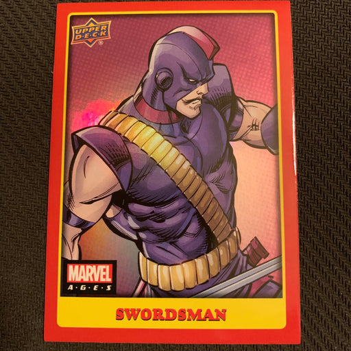 Marvel Ages 2021 - 256F - Swordsman Vintage Trading Card Singles Upper Deck