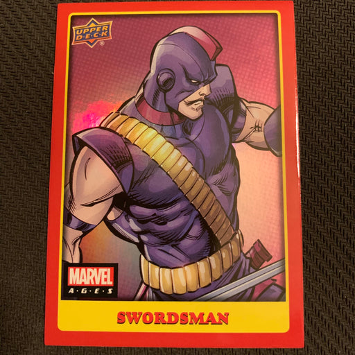 Marvel Ages 2021 - 256F - Swordsman Vintage Trading Card Singles Upper Deck   