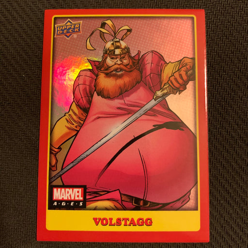 Marvel Ages 2021 - 255F - Volstagg Vintage Trading Card Singles Upper Deck   