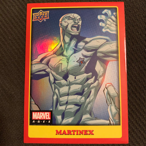 Marvel Ages 2021 - 231F - Martinex Vintage Trading Card Singles Upper Deck   
