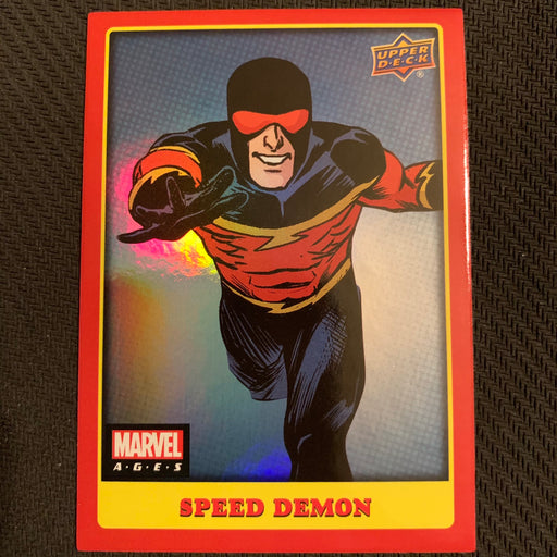 Marvel Ages 2021 - 224F - Speed Demon Vintage Trading Card Singles Upper Deck   