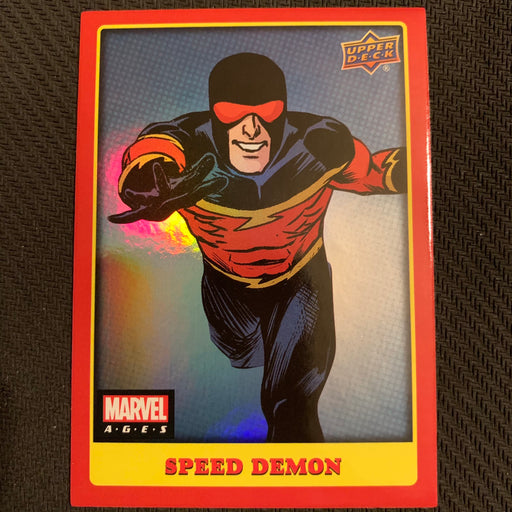 Marvel Ages 2021 - 224F - Speed Demon Vintage Trading Card Singles Upper Deck