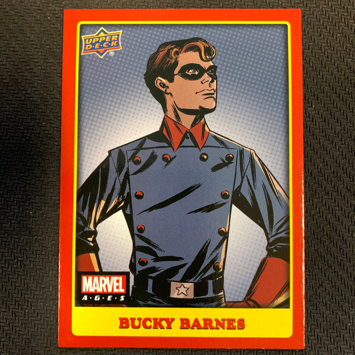 Marvel Ages 2021 - 297 - Bucky Barnes Vintage Trading Card Singles Upper Deck