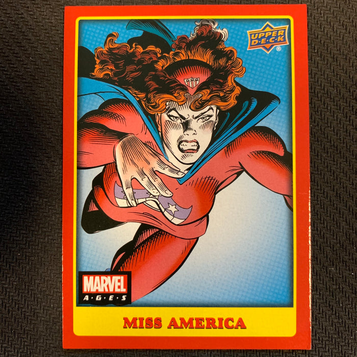 Marvel Ages 2021 - 291 - Miss America Vintage Trading Card Singles Upper Deck