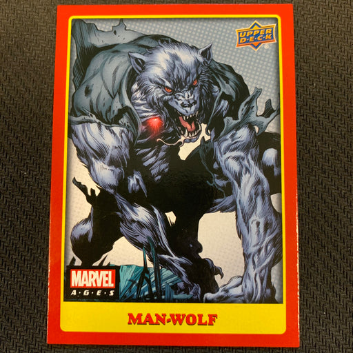 Marvel Ages 2021 - 281 - Man-Wolf Vintage Trading Card Singles Upper Deck   
