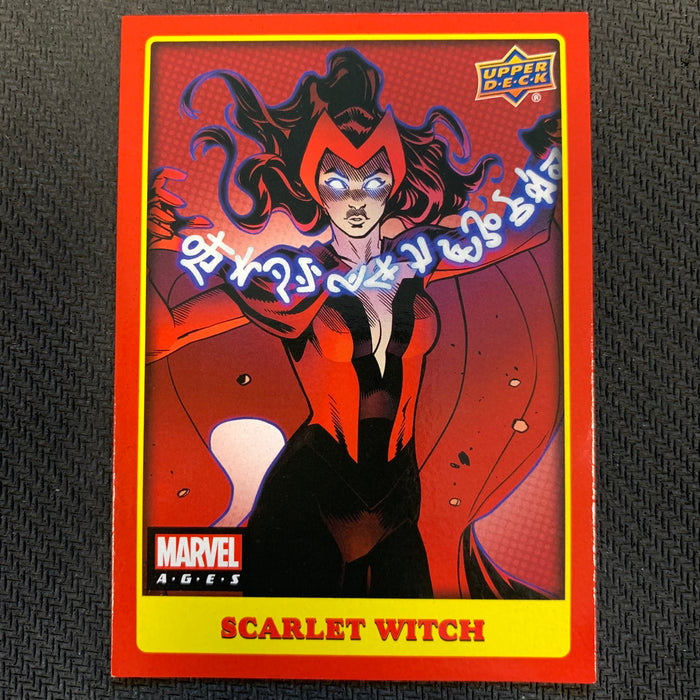Marvel Ages 2021 - 265 - Scarlet Witch Vintage Trading Card Singles Upper Deck